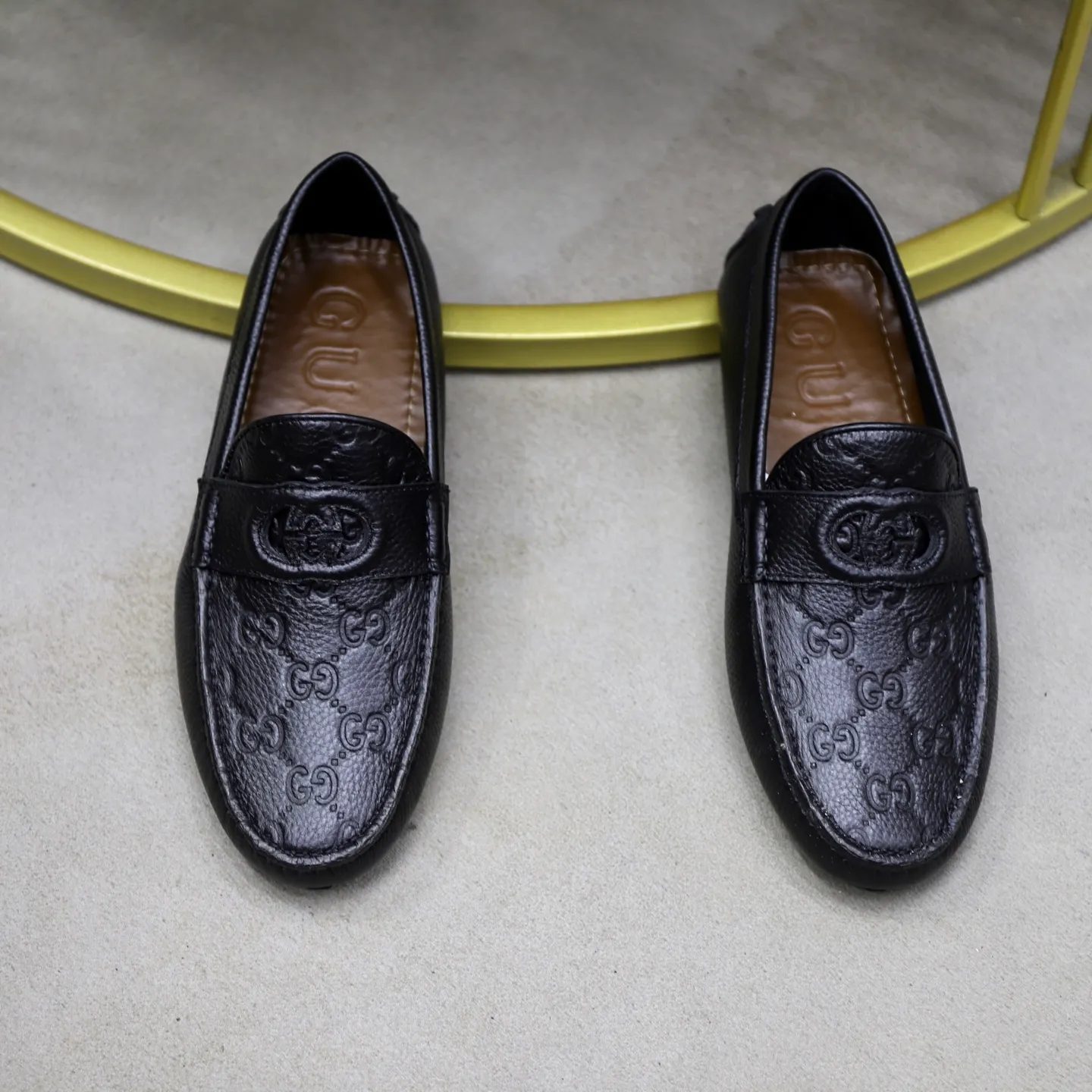 Ex-factory price: 480💰【GUCCI】Gucci ⚠️High-end men’s driving and pedal series ⚠️38-44 (customized for 45) ⚠️All original cowhide leather! Thick and soft! Made entirely of calfskin lining! Rubber sheet anti-slip beanie sole! Three-dimensional package technology! Fashionable and classic! Handicrafts! Original high quality! Feel free to compare!